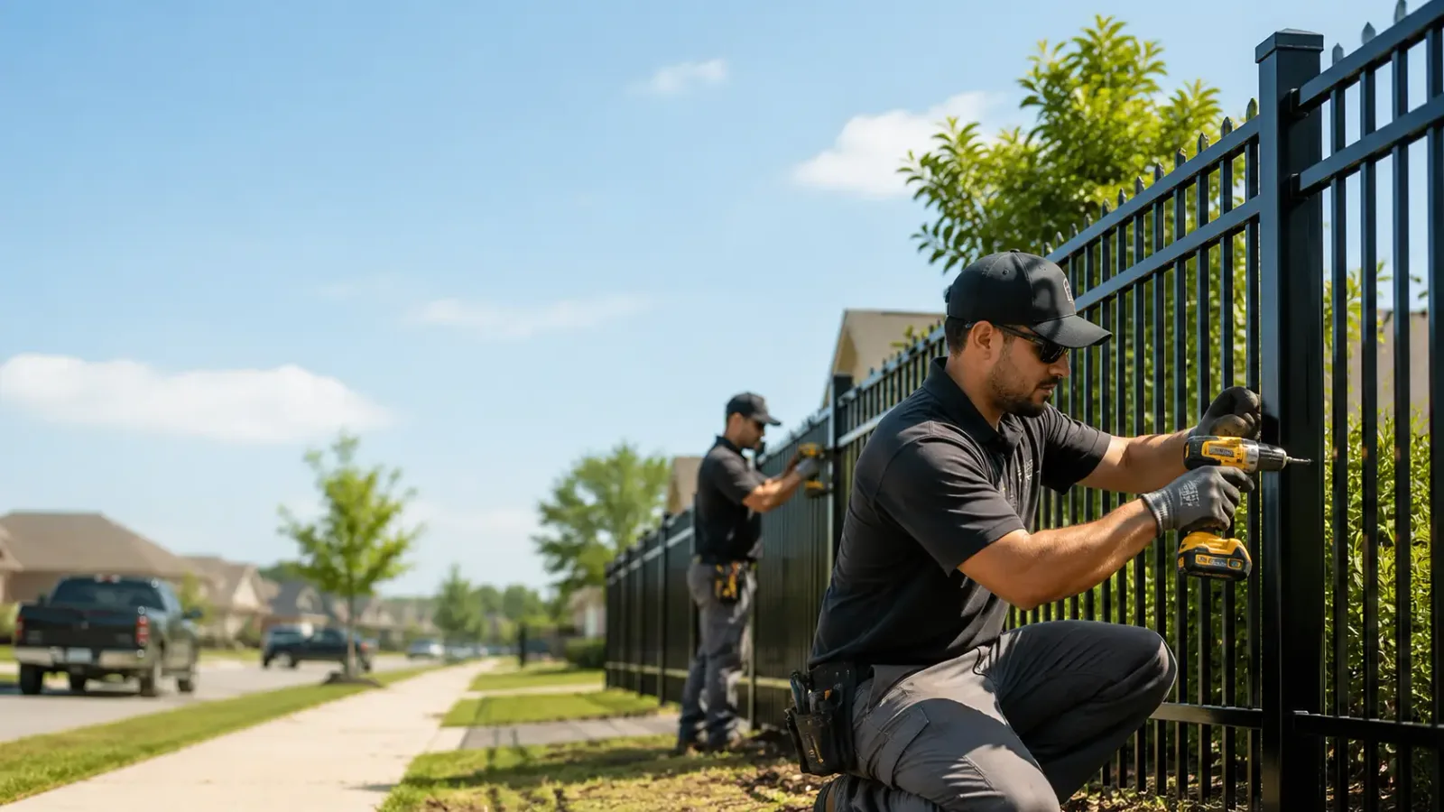 Metal Fence Installation in Madison, NE